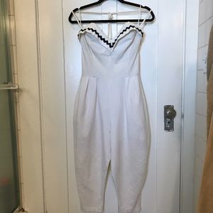Punk label vintage betsey johnson jumpsuit size L